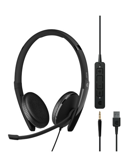 Epos Adapt 165T USB-A 3,5 mm II stereo Teams headset