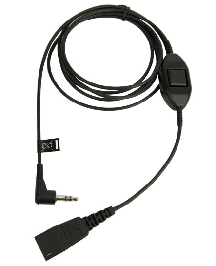 Jabra GN QD kabel 1.5m QD-3.5mm Jack Alcatel