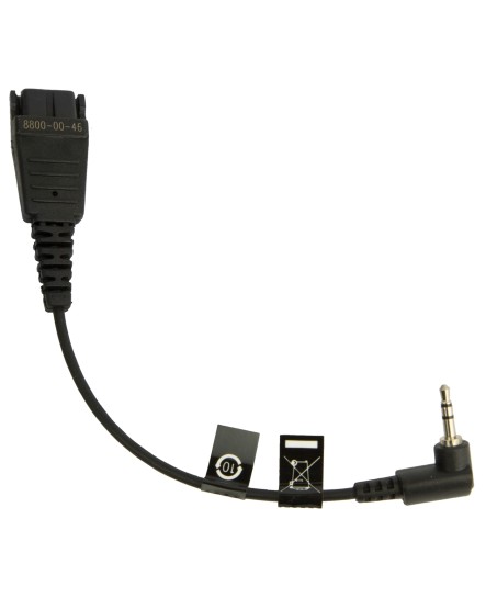 Jabra GN QD-2.5mm 15cm headsetkabel