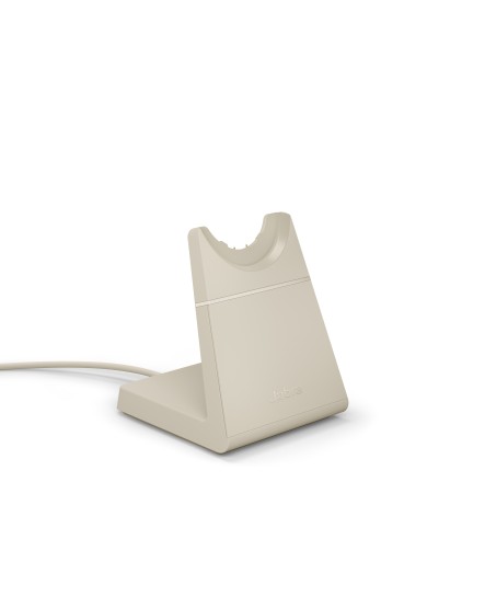 Jabra Evolve2 beige 65 USB-C laddningsställ