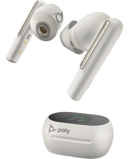 Poly Voyager Free 60+ vit BT700 USB-A UC true wireless hörlurar