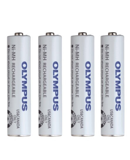 Olympus BR-404 (AAA) laddningsbara Ni-MH batterier