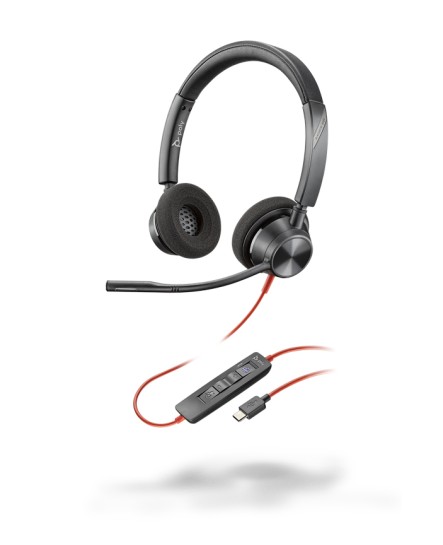 Poly BlackWire BW3320-M USB-C stereo headset