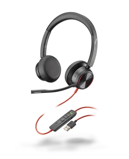Poly BlackWire 8225 USB-A ANC stereo headset