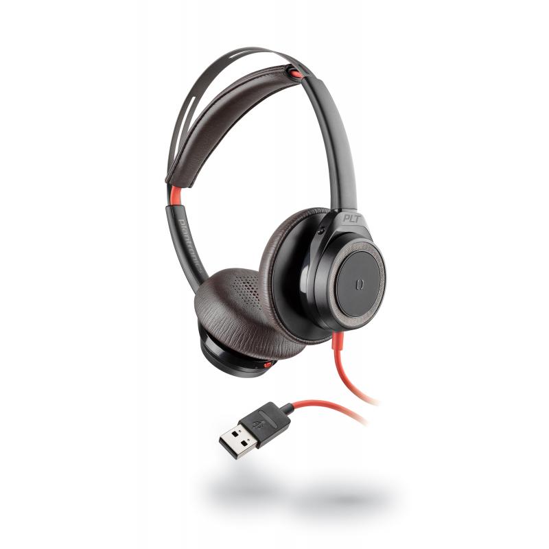 Plantronics BlackWire 7225 USB-A ANC black stereo headset