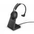 Jabra Evolve2 65 UC inklusive laddställ USB-A svart mono headset