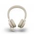 Jabra Evolve2 65 UC USB-C beige stereo headset