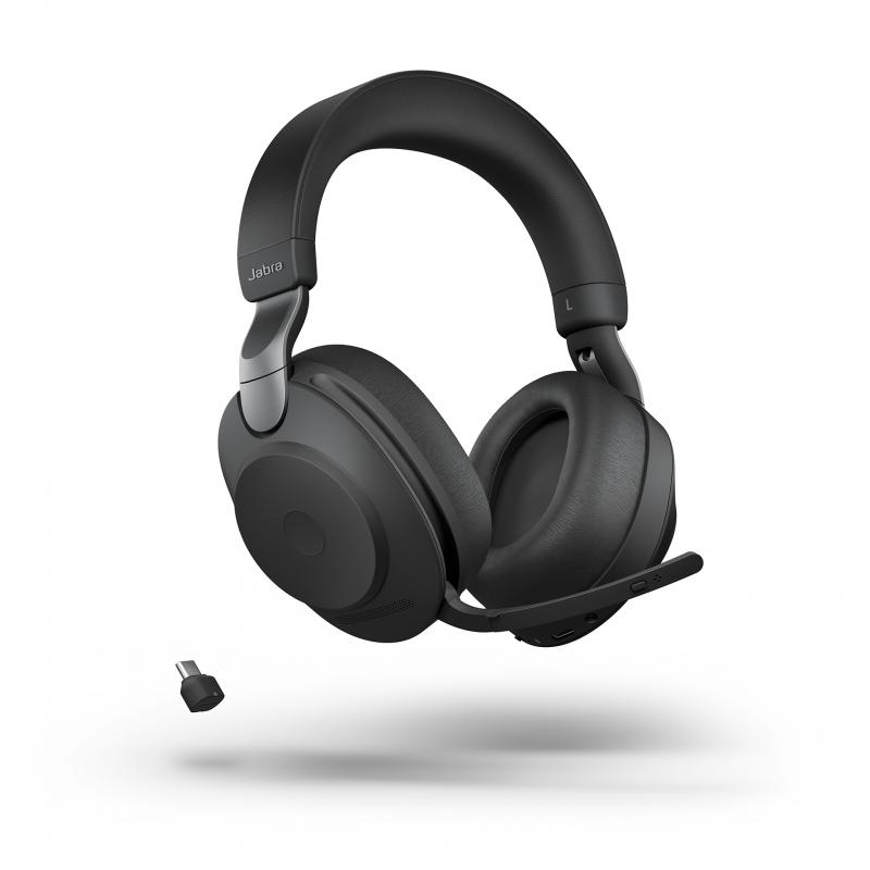Jabra Evolve2 85 UC 3,5 mm USB-C svart stereo headset