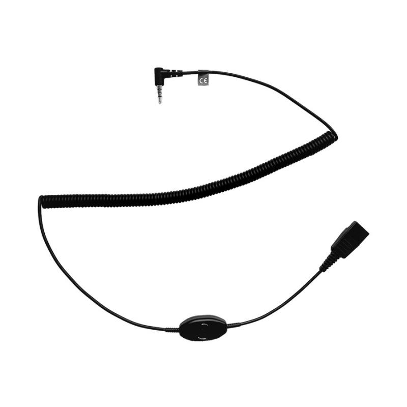 Jabra QD-3.5mm med push-to-talk headsetkabel