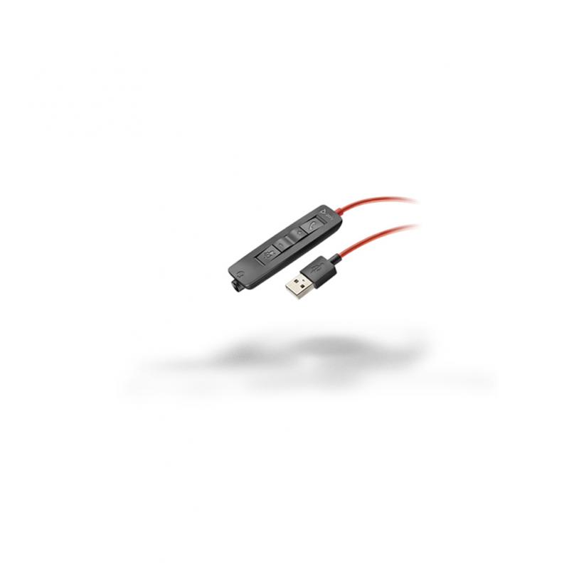 Poly Blackwire BW3300 USB-A extra inline kabel