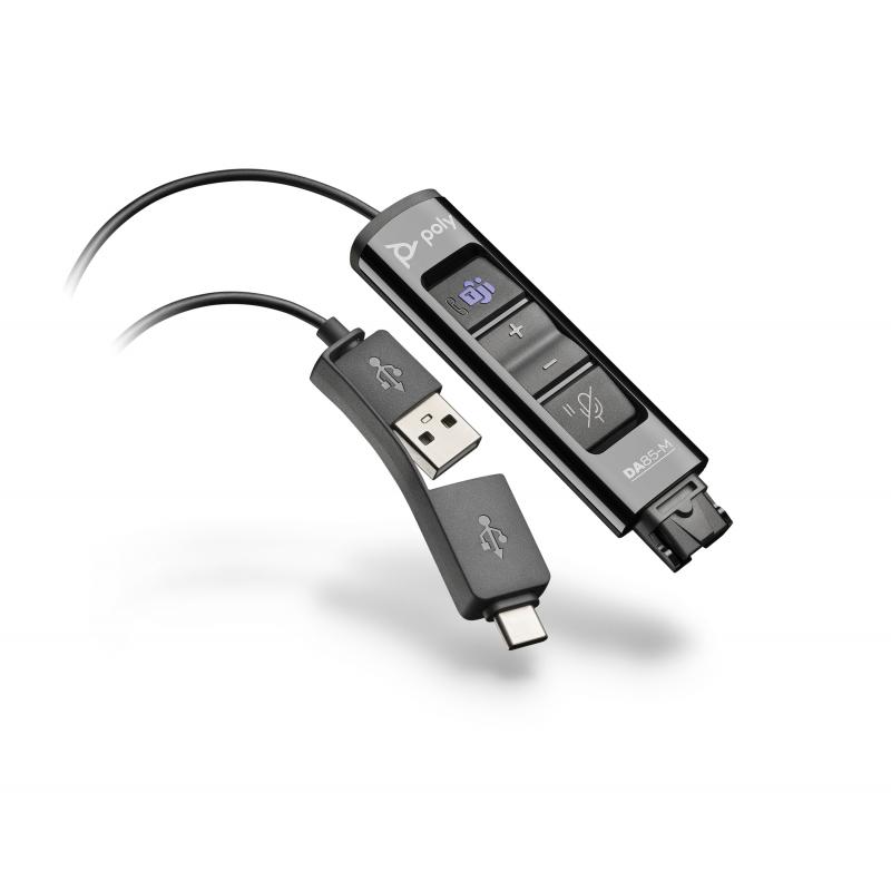 Poly DA85-M USB-A/C-adapter
