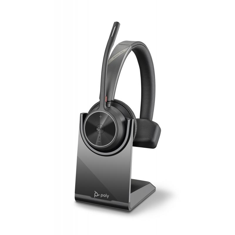 Poly 4310-M Voyager UC USB-C bluetooth med laddställ mono headset