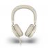 Jabra Evolve2 75 UC link380 USB-A beige stereo headset