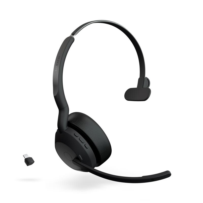 Jabra Evolve2 55 UC Link380c mono headset