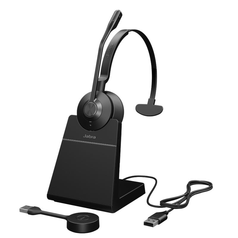 Jabra Engage 55 SE Link400a laddställ UC mono headset