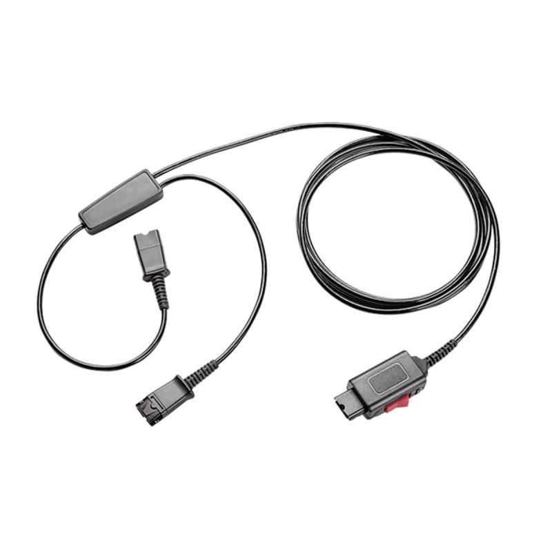 Poly Y-kabel för headset medlyssning 6-pol